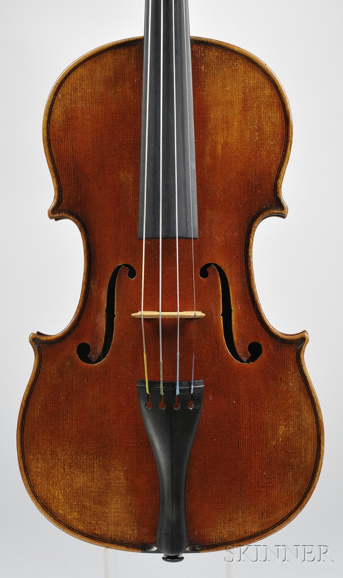 Appraisal: Child's Modern Violin labeled JAY HAIDE length of back mm