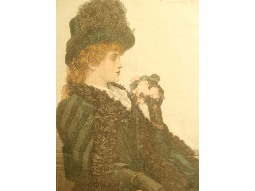 Appraisal: Arthur Schmatz portrait study of a young lady hand coloured