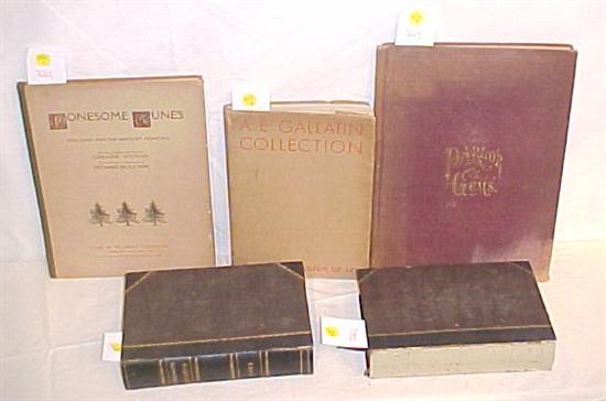 Appraisal: Miscellaneous Books Peterson's Magazine two volumes and with color fashion