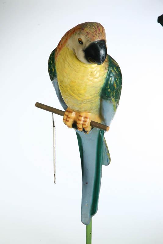 Appraisal: POLL-PARROT ADVERTISING PIECE Composition piece in the form of a