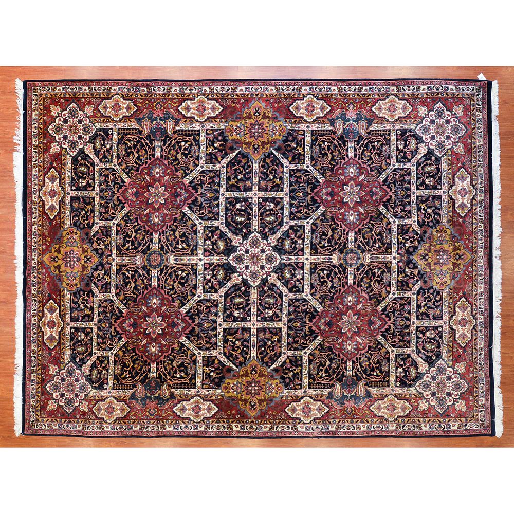 Appraisal: Indo Agra Carpet India x Fourth quarter- th century hand-knotted