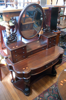 Appraisal: VICTORIAN CEDAR DRESSING TABLE