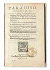 Appraisal: MOSES BAR KEPHA De paradiso commentarius Latin translation by Andreas