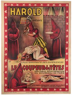 Appraisal: Harold Presente Le Coupeur de Tetes Harold Harold Presente Le