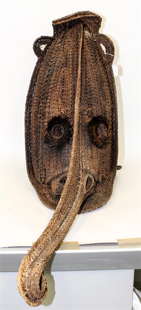 Appraisal: Sale Lot A New Guinea Ceremonial Tribal Mask sepik river