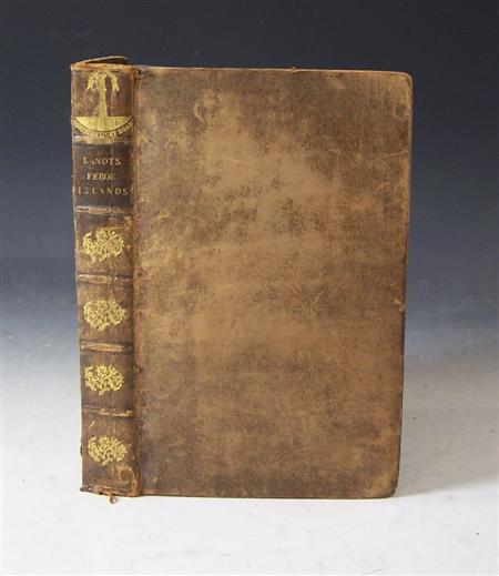 Appraisal: Landt Rev G A description of the Feroe Islands London