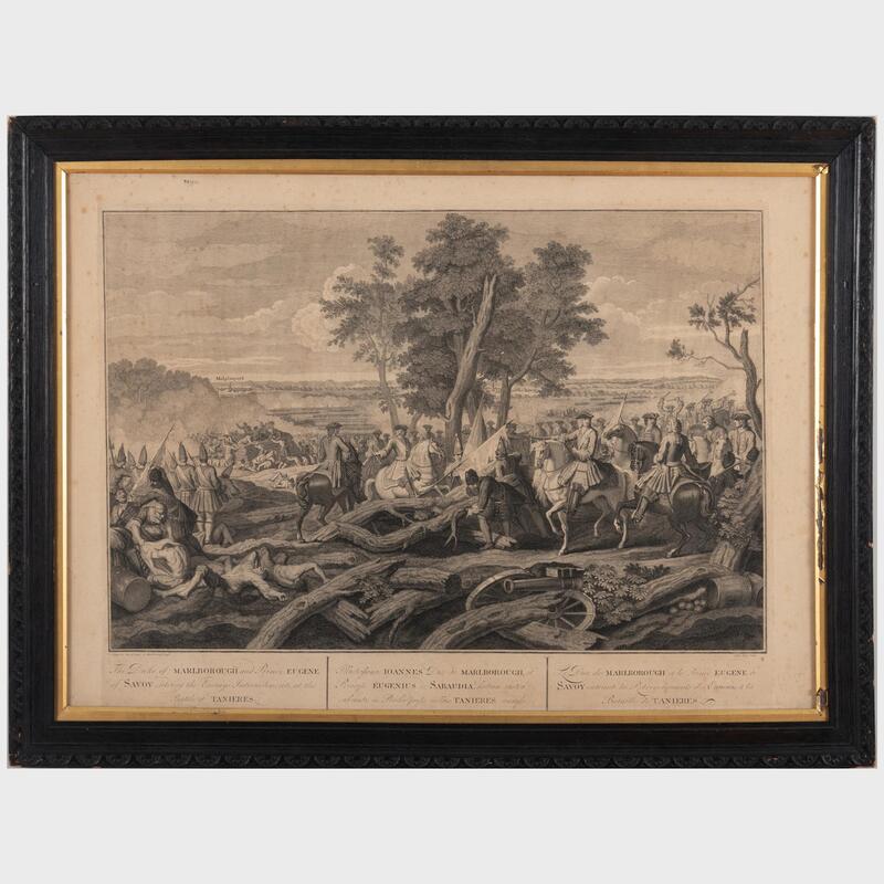 Appraisal: After Louis Laguerre - Scenes from the Battle of Blenheim