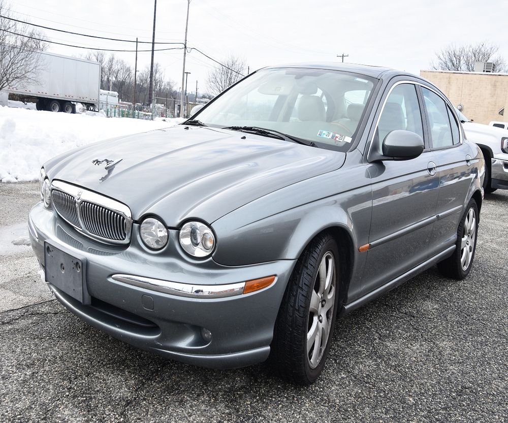 Appraisal: Jaguar X-TYPE Sedan Jaguar X-TYPE silver sedan VIN - Miles