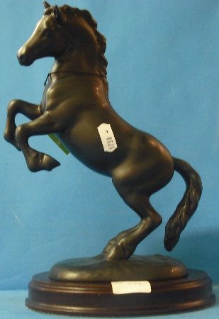 Appraisal: Beswick Rearing Welsh Cob Black Matt Fort Lloyds Bank Boxed