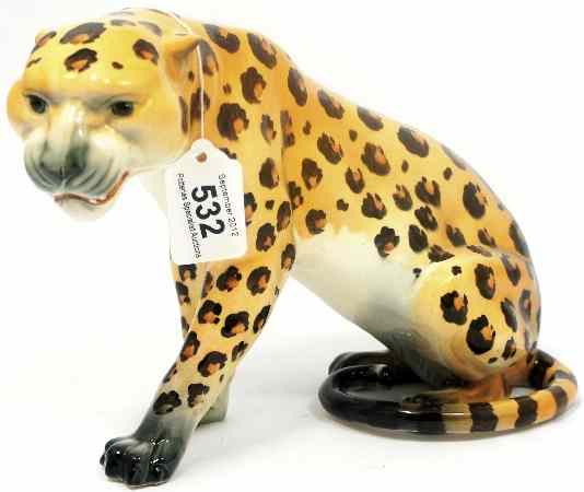 Appraisal: Beswick Seated Cheetah