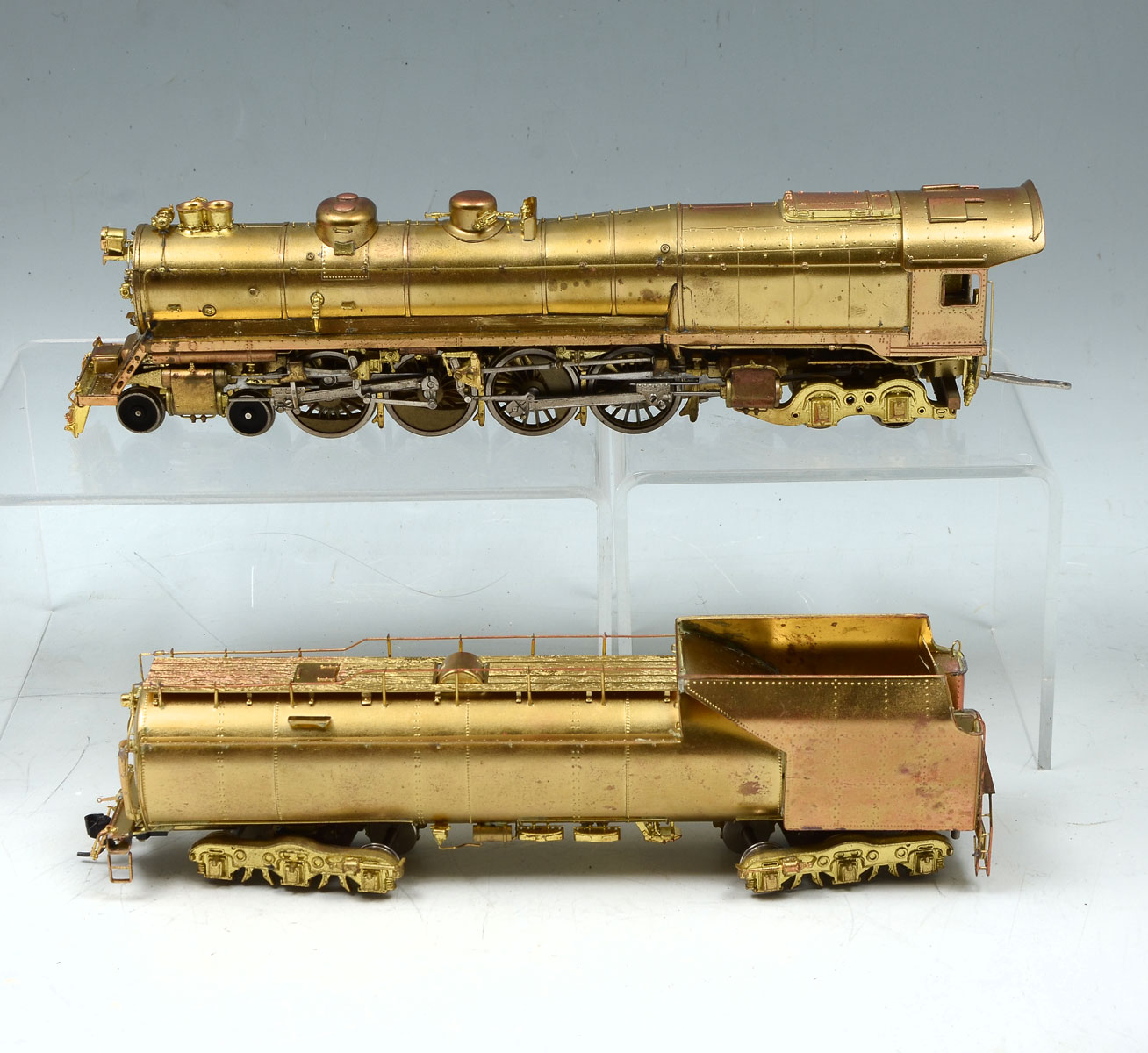 Appraisal: WESTSIDE SAMHONGSA BALTIMORE OHIO ''G EMERSON'' BRASS ENGINE TENDER Brass