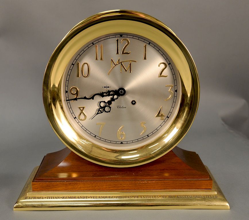 Appraisal: Chelsea Millennium ship's mantle clock Third Millennium Limited Edition no