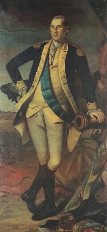 Appraisal: After Charles Willson Peal American Maryland - George Washington lithograph