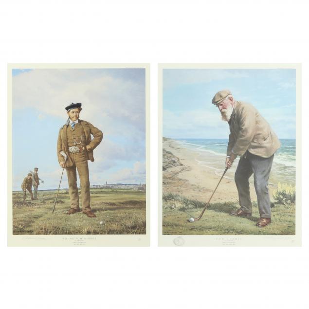 Appraisal: YOUNG AND OLD TOM MORRIS AT ST ANDREWS OPEN CHAMPIONSHIP