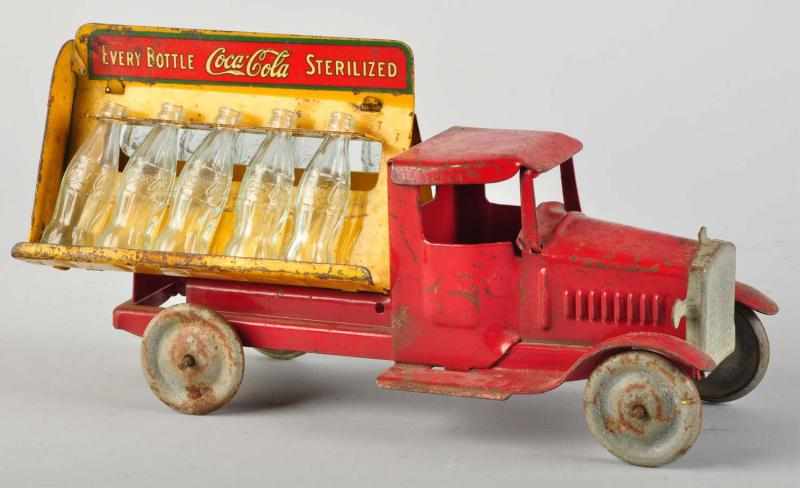 Appraisal: Coca-Cola Metalcraft Toy Truck Description General overall heavy wear scuffs