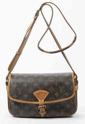 Appraisal: Louis Vuitton Sologne crossbody bag in monogram coated canvas with