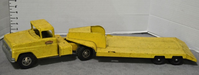 Appraisal: Tonka Truck with Flat Bed Trailer L