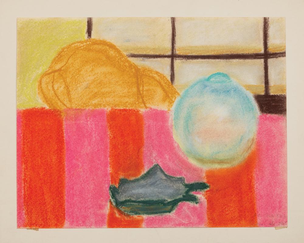 Appraisal: Susan Crile American New York b Still Life pastel on