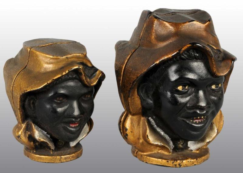 Appraisal: Lot of Two-Faced Black Americana Still Banks Condition Excellent