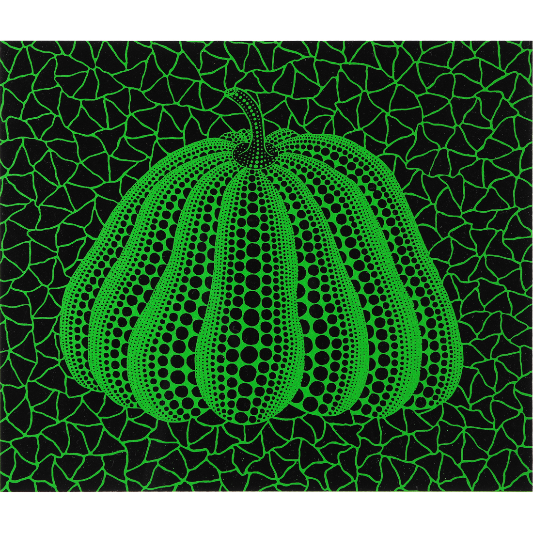 Appraisal: PRINT YAYOI KUSAMA Yayoi Kusama Japanese b A Pumpkin GB-D