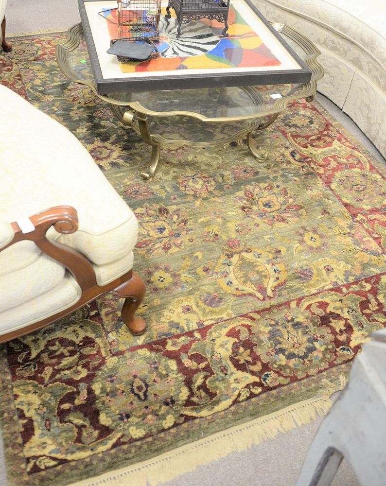 Appraisal: Oriental area rug ' x ' Oriental area rug '