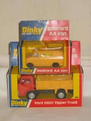 Appraisal: Ford D Tipper Truck Bedford AA Van boxed E