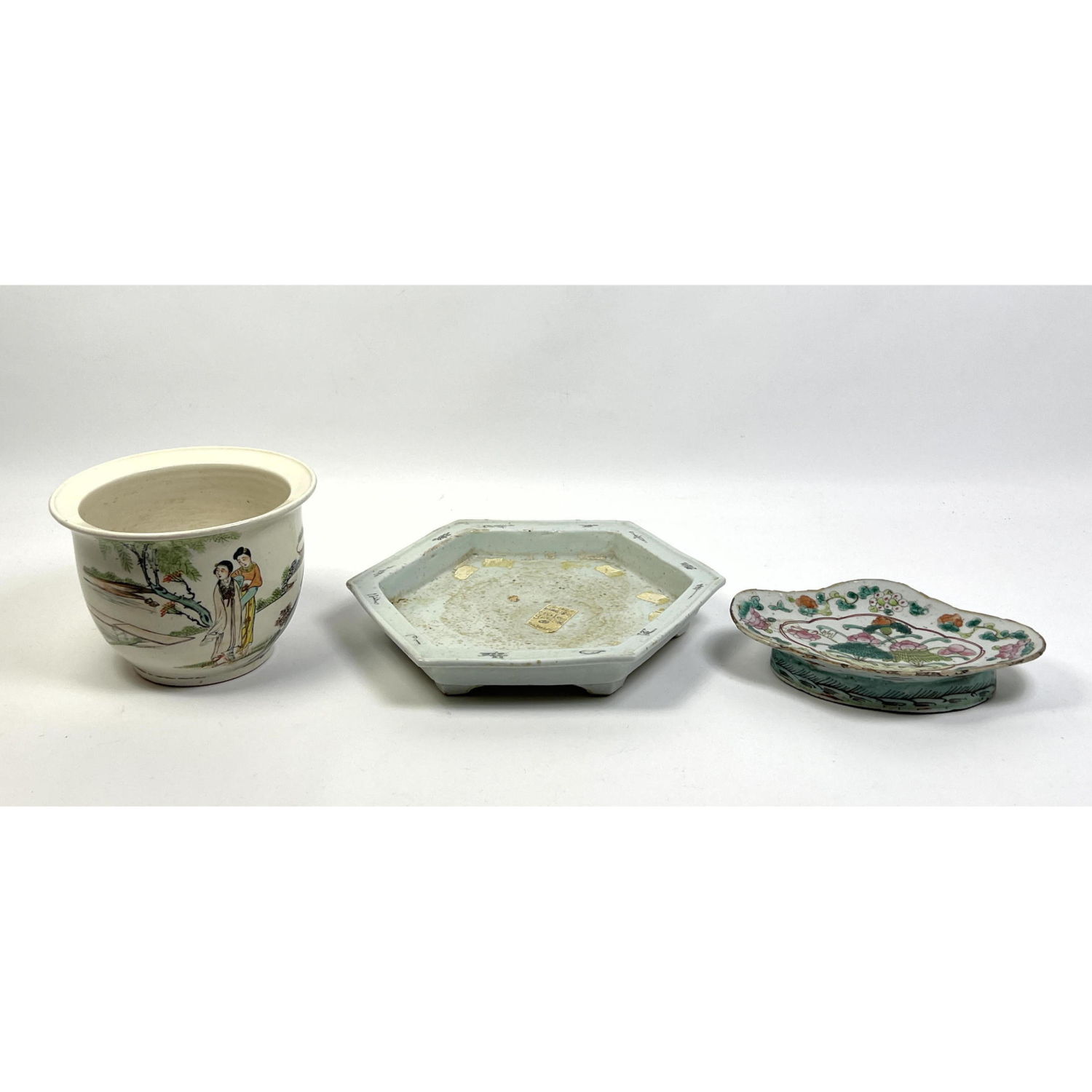 Appraisal: pc Chinese Porcelain bowls and plates YUNG CHING H x