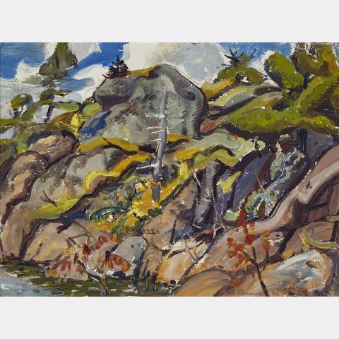 Appraisal: ARTHUR LISMER O S A R C A ROCK RHYTHM