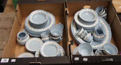 Appraisal: A large Collection of Wedgwood Embossed Queensware to include Large