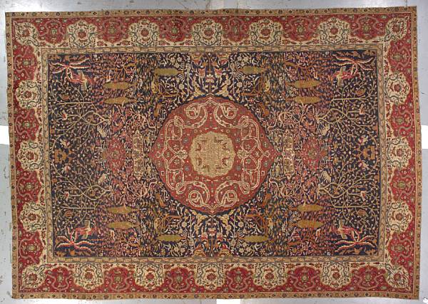 Appraisal: A Konya carpet Central Turkey circa size approximately ft x