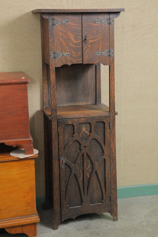 Appraisal: ARTS AND CRAFTS LIQUOR CABINET Made by Shop of the