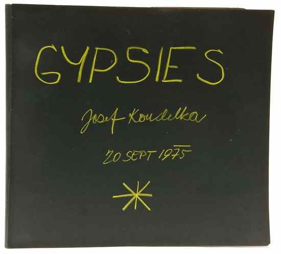 Appraisal: Josef Koudelka b Gypsies Inscribed presentation copy custom wrappers by