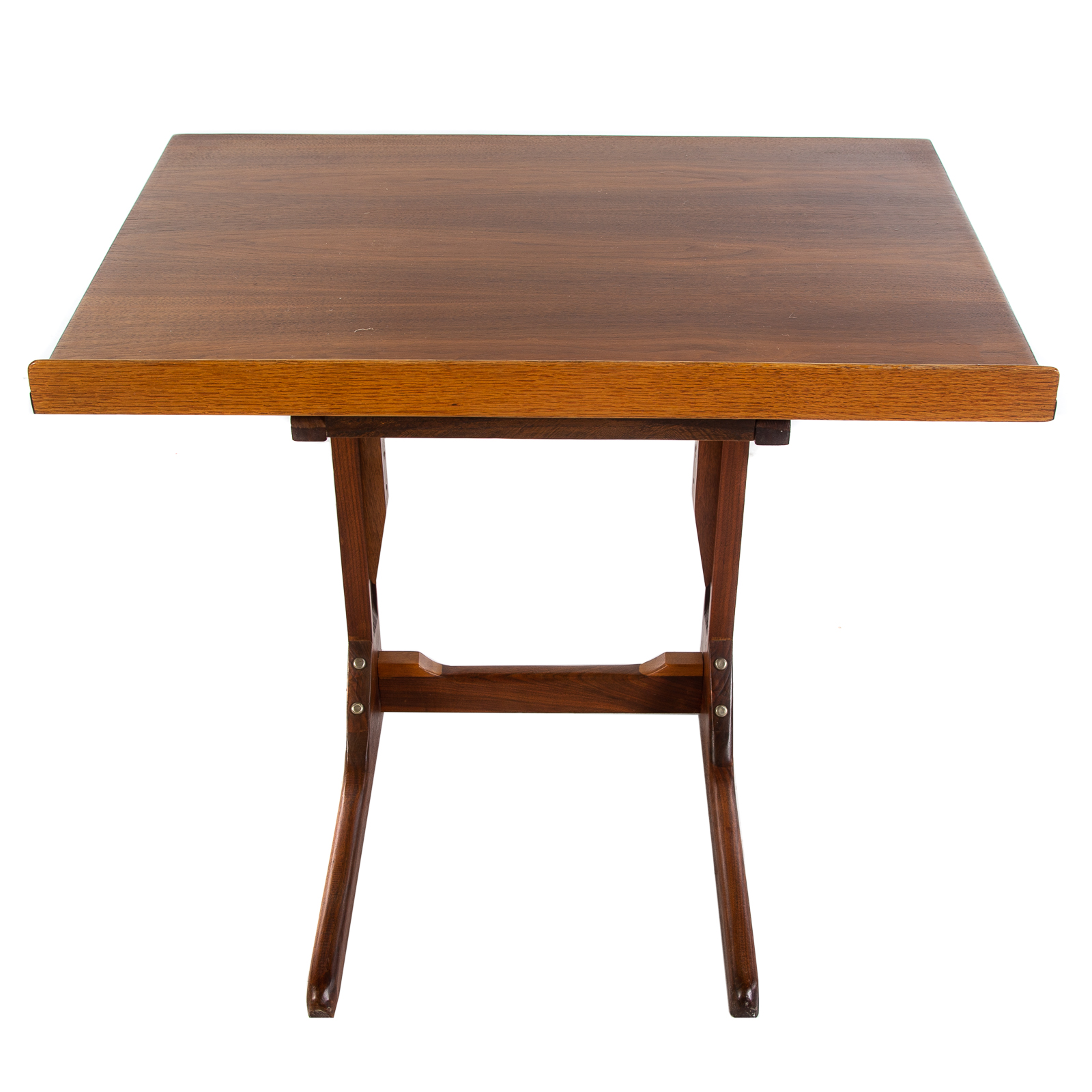 Appraisal: DANISH MODERN TEAK ARCHITECT DESK Adjustable height in W in