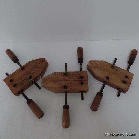 Appraisal: Jorgensen Adjustable Wood Working Clamps Produced by The Adjustable Clamp