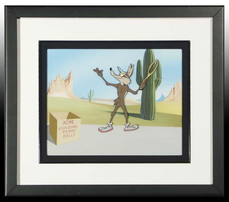 Appraisal: 'Wile E Coyote'' Warner Bros Production Cel wit Description Visible