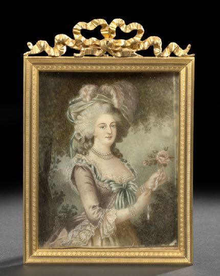 Appraisal: After Marie Louise Elisabeth Vigee-Lebrun French - a rectangular portrait