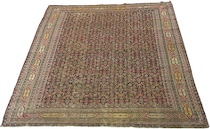 Appraisal: An Antique Khorasan Carpet ca 's An antique Khorasan carpet