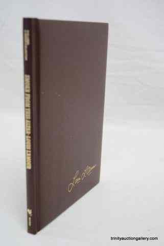 Appraisal: Louis L'Amour Leatherette Poetry Book RareTitled Smoke From This Alter