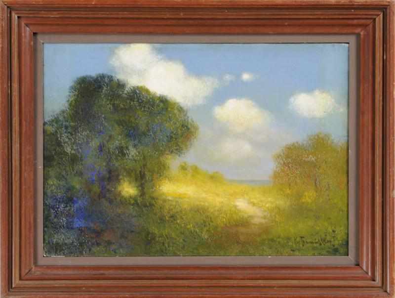 Appraisal: KARL EMIL TERMOHLEN - SUMMER DAY Oil on canvas signed