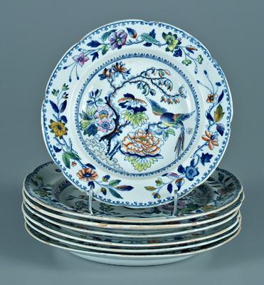 Appraisal: Davenport ironstone china English pearlware blue printed mark for Davenport