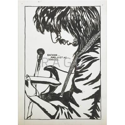 Appraisal: Raymond Pettibon American b Untitled Bachian and just as serious