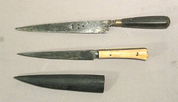 Appraisal: A lot of two daggers th or early th century