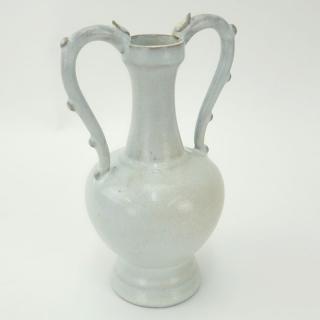 Appraisal: th Century Chinese Song Dynasty Style Glazed Porcelain Double Handled