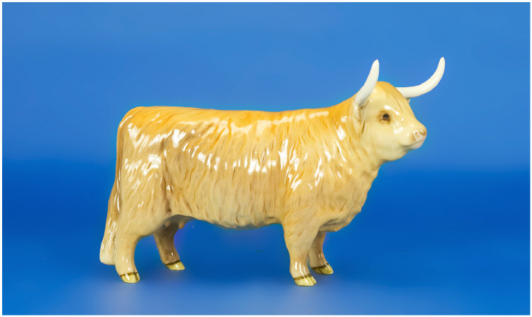 Appraisal: Beswick Animal Figure 'Highland Cow' gloss model no