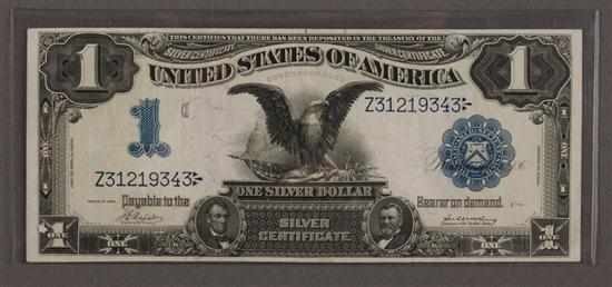 Appraisal: United States Silver Certificate Series of signed Napier and McClung