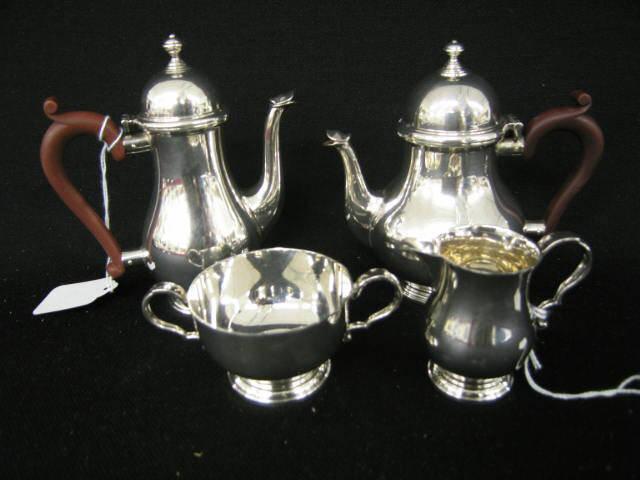 Appraisal: pc English Sterling Child's Size Tea Coffee set by Asprey