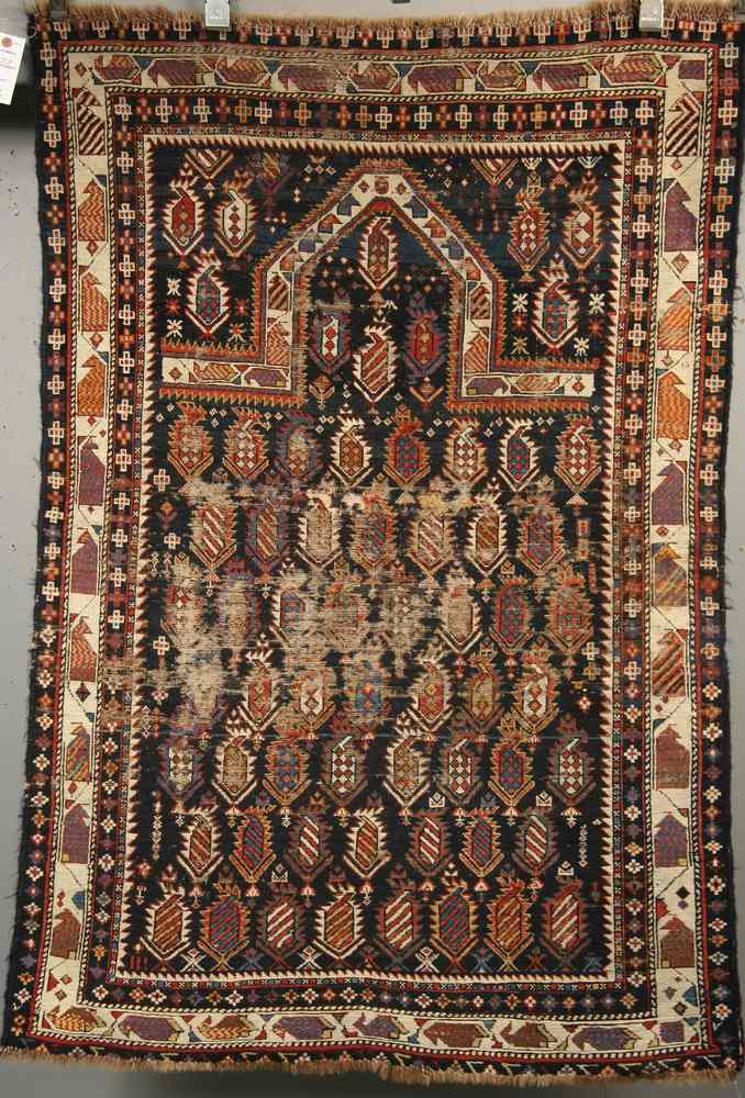 Appraisal: PRAYER RUG - ' '' x ' - Persian prayer