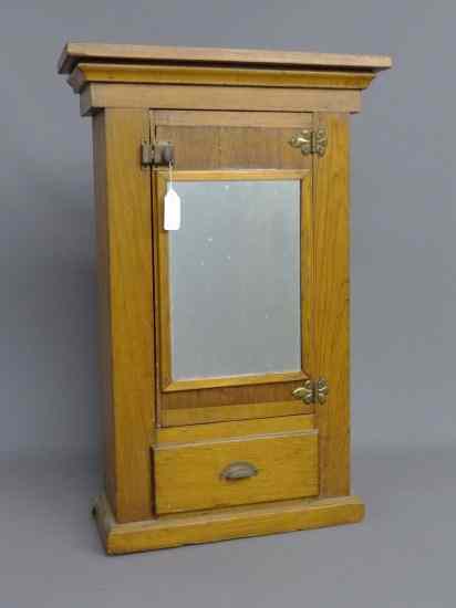 Appraisal: 's mirrored door medicine cabinet '' W '' Ht