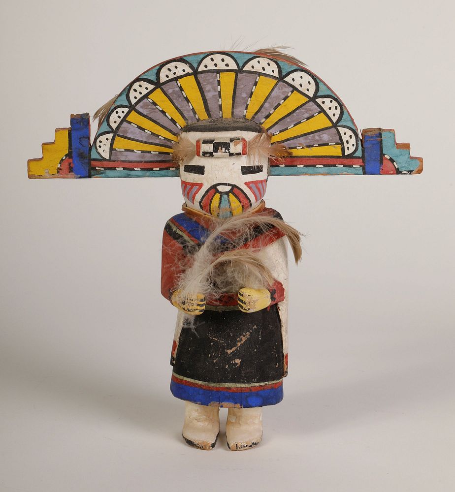 Appraisal: Hopi Cottonwood Kachina Doll ca Hopi Palhik Mana ca cottonwood