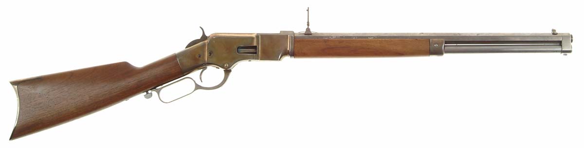 Appraisal: MODERN COPY OF A NELSON KING IMPROVED HENRY RIFLE Cal